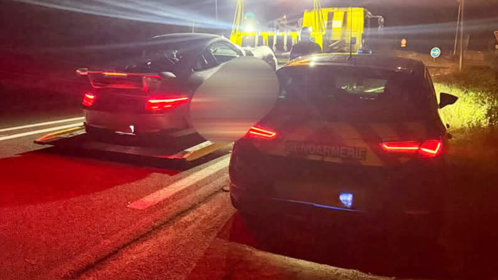 Šokējošs Ātruma Rekords Francijā: Šveices Vadītājs Ar Porsche 911 GT3 Traucas Ar 312 km/h
